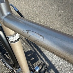 【整備士による点検済み】　☆前後良品中古タイヤ☆   700cクロスバイク　防犯登録料込価格︎‼︎の画像