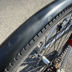 【整備士による点検済み】　☆前後良品中古タイヤ☆   700cクロスバイク　防犯登録料込価格︎‼︎の画像