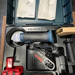 未使用長期保管品 ボッシュ/BOSCH　14.4Vディスクグラインダー　SDSPROタイプ【GWS14.4V】の画像