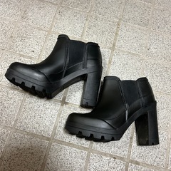 HUNTER ヒール　レインブシューズの画像