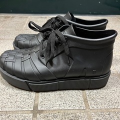 Melissa レインシューズ　編み上げデザインの画像
