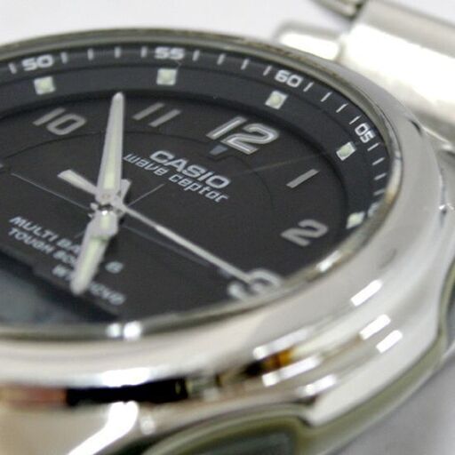 ② 動作品 CASIO クオーツ式腕時計 WVA-M600 wave ceptor MULTI BAND 6 TOUGH SOLAR 電波ソーラー アナデジ 札幌市 清田区 平岡