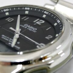 ② 動作品 CASIO クオーツ式腕時計 WVA-M600 wave ceptor MULTI BAND 6 TOUGH SOLAR 電波ソーラー アナデジ 札幌市 清田区 平岡の画像