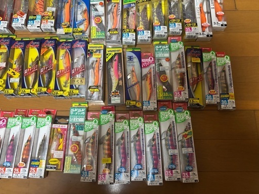 釣具　新品エギ75個セット
