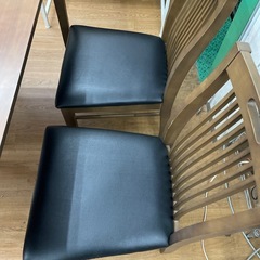 ☆ドリーム荒牧店☆ジモティー割引有☆【クリーニング済み】マナベインテリアハーツ/ブルーノ/ダイニング5点セットの画像