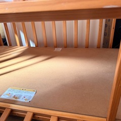 KATOJI(カトージ) 木製ベビーベッド 大きいサイズの画像