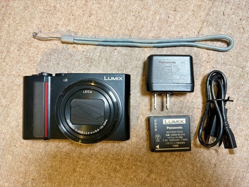 Panasonic LUMIX DC-TX2｜箱・説明書・バッテリー付｜シャッター回数500回｜