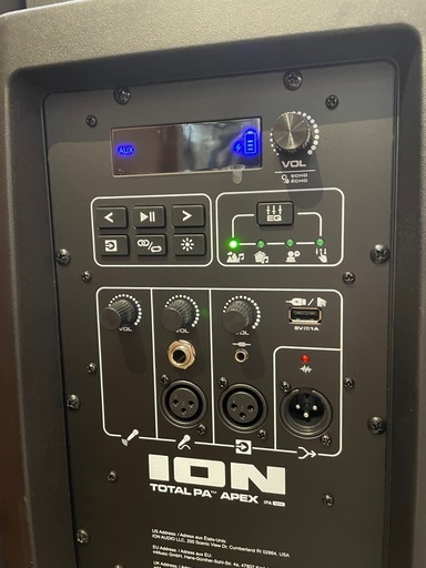 【スピーカー】【ION】【TOTAL PA APEX】クリーニング•動作確認済み【管理番号0122】野