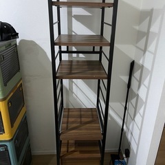 ウォールナット　棚の画像