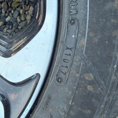 ホンダヴェゼル純正17インチアルミタイヤの画像