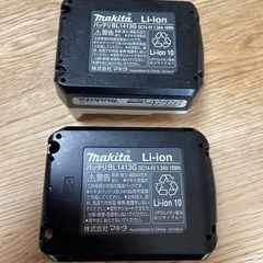 マキタバッテリー２個セット 
14.4v 1413Gの画像