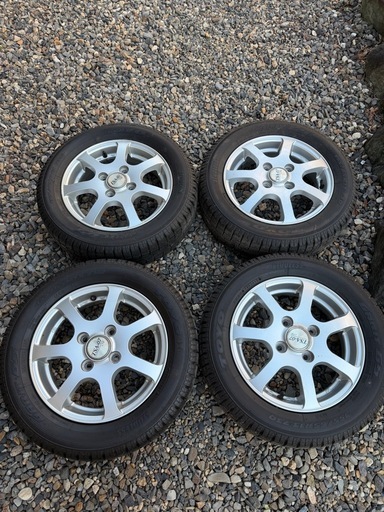 155/65R13スタッドレスアルミタイヤ