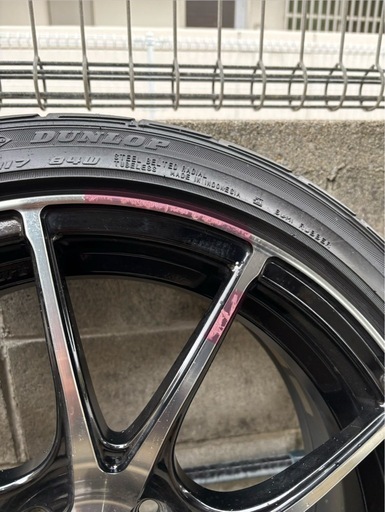 最終値下げ❗️　17インチ　社外アルミホイール　中古品