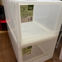 衣装ケース　２個の画像