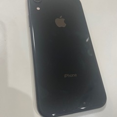 【美品】iPhone XR 64GB ブラック  SIMフリー 手帳型ケース付きの画像