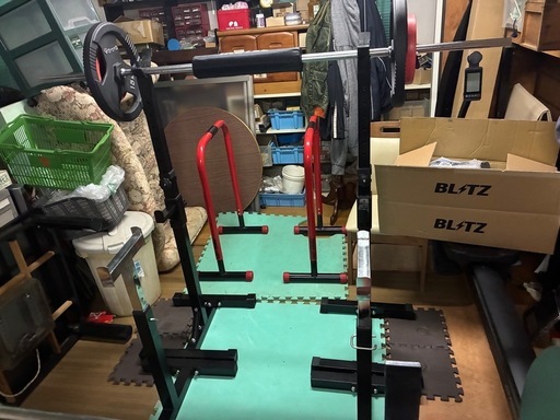 ベンチラック(分離型) ＋ セーフティーバー