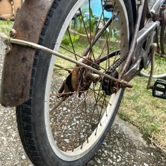 折りたたみ自転車の画像