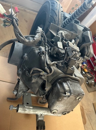 af61 af67 トゥデイの持病　カーボン噛み修理　腰上オーバーホール