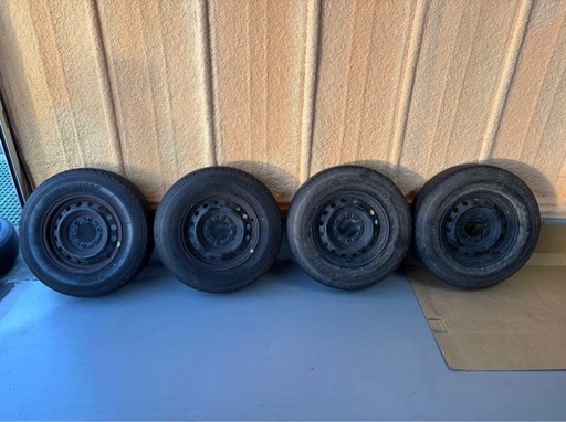 BRIDGESTONE V600 195/80R15 夏タイヤセット