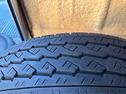 BRIDGESTONE V600 195/80R15 夏タイヤセット