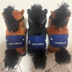 【ラウンドワン限定】サラブレッドコレクション ちょこがけマスコット 3セットの画像