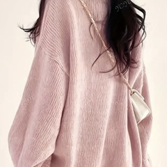 ❤️Vネックゆったりセ－タ－の画像