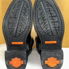 美品　ハーレーダビッドソン　純正　リングブーツ　刺繍付　
Harley-Davidsonの画像