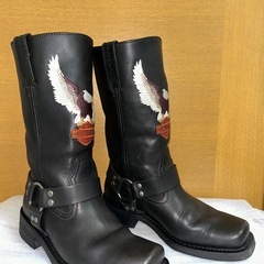 美品　ハーレーダビッドソン　純正　リングブーツ　刺繍付　
Harley-Davidsonの画像