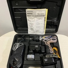 日立コードレスドライバドリル FDS 12DVC 12V Hitachi Kokiの画像