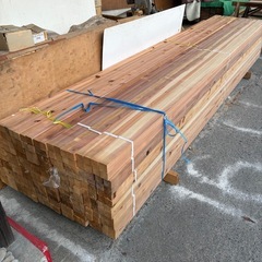 木材　杉　4000×45×45 沢山御座います。来店お引取り限定の画像