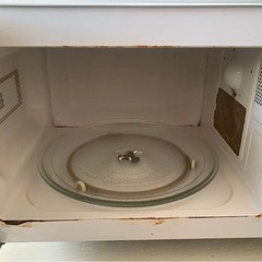 レンジ ゼピール 単機能電子レンジ DR-M2014 50Hz 東日本専用 20L ホワイト 2015年製 の画像