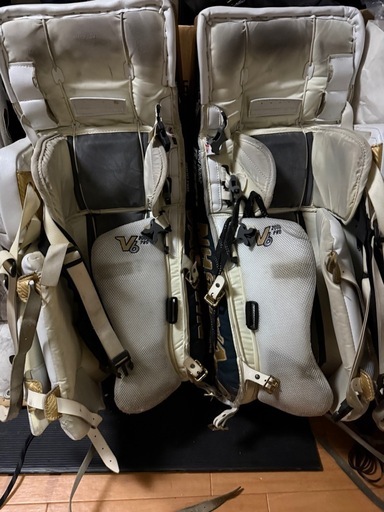 アイスホッケー　ゴールキーパー防具