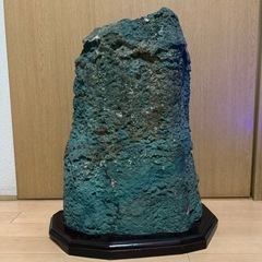 【引取限定】大型 アメジストドーム 紫水晶 原石 台座付き 高さ約57cmの画像