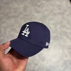 NEW ERA LA スナップバック キャップ 帽子 ニューエラー ベースボールキャップ 美中古の画像