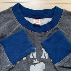 UNIQLO ディズニー　スウェット　トレーナー　ワンピース　ミニーマウスの画像