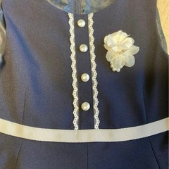 【美品】卒園式　入学式　女の子 120cm ワンピース フォーマルの画像