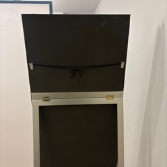 全身ミラー 大型 ゴールドフレーム の画像