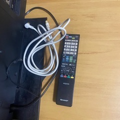 　受け渡し者決定
テレビ　シャープの画像