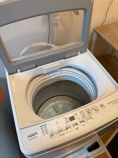 洗濯機縦型2024年製AQUA (ごるんご) 江戸川の生活家電《洗濯機》の中古