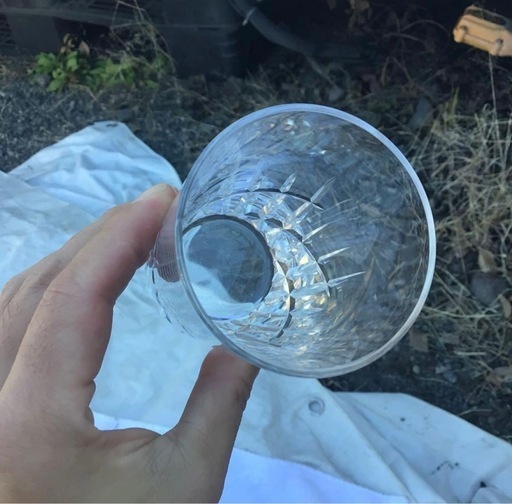 HOYA クリスタルガラス カットデザイン グラス 70個セット