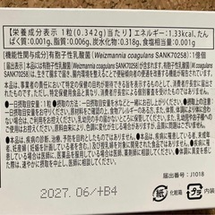 未開封 有胞子性乳酸菌 サプリメントの画像