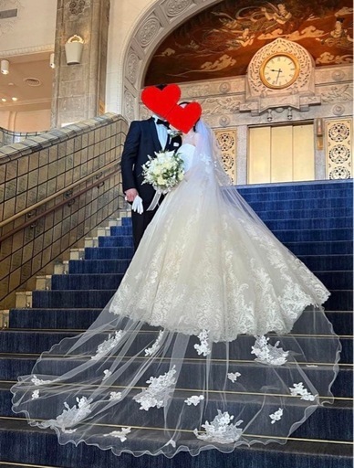 ウェディングベール ロング メロウ アールイズ (あずき) 大井町の冠婚