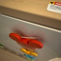 ミッキー ハンドル付き 4段チェスト タンスの画像