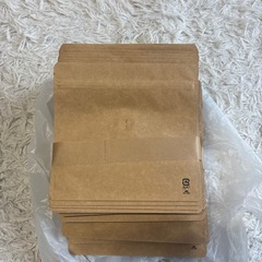 珈琲豆袋 ガス約300枚　排出機能付き 内側アルミ 酸化防止袋 ガゼット袋厚手の画像