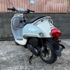 ヤマハ　ビーノ AY02 ブルー/ホワイト　実働　動画あり　大阪の画像