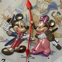 SEIKOディズニータイム　掛け時計　FW521G 中古の画像