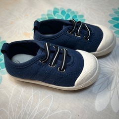 【未使用に近い】ベビーシューズ　13cm ホワイトの画像