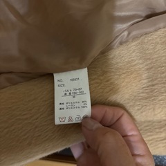 チェスターコート ロングコート ベージュ レディースの画像