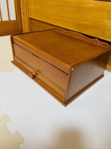 木製 ジュエリーボックス(ミラー付き) (ayu) 福音寺のインテリア雑貨