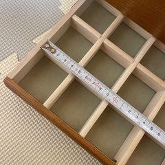 木製 ジュエリーボックス(ミラー付き)の画像